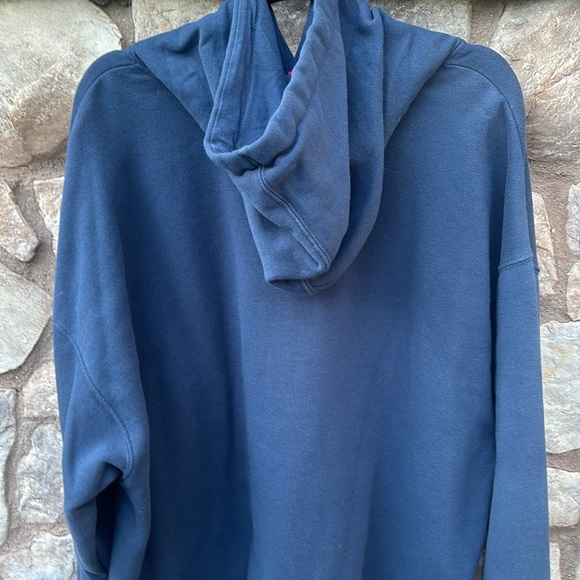 Team USA Hoodie Sweatshirt Team Apparel Vintage Navy Blue White Red Size XL - Picture 6 of 10